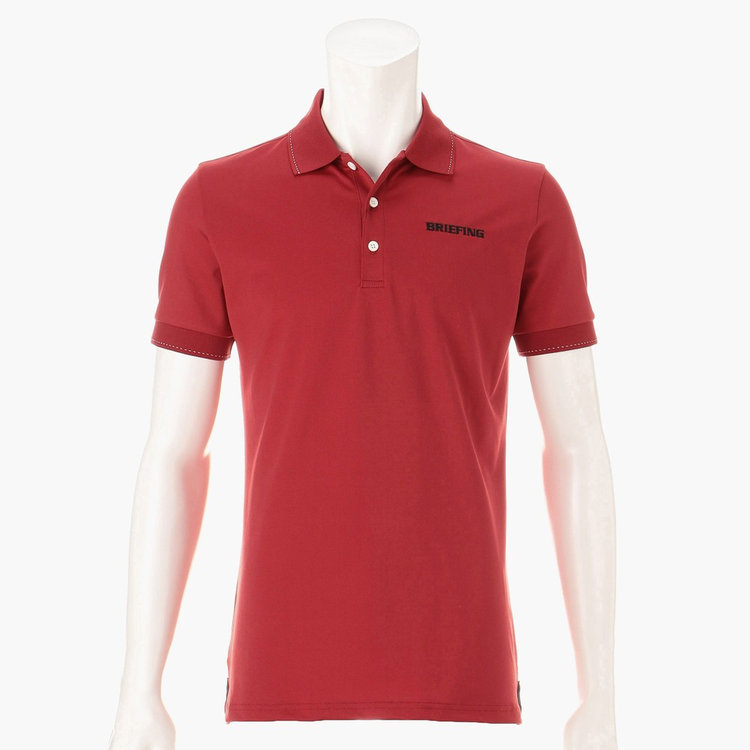 <BRIEFING> ブリーフィング MENS TOUR POLO <BBG231M02> (Red)