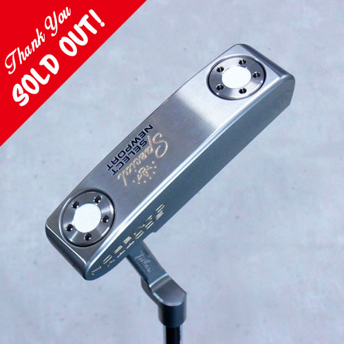 <SCOTTY CAMERON> カスタムショップ 2020 SPECIAL SELECT NEWPORT (White&Gold)