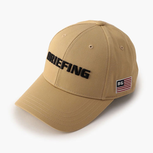 <BRIEFING> ブリーフィング MENS BASIC CAP <BRG223M56> (Beige)