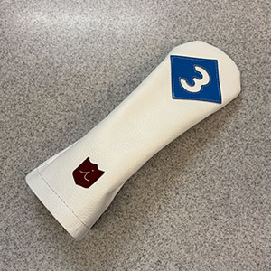 <iliac Golf> VINTAGE 3W (White + Blue)