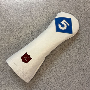 <iliac Golf> VINTAGE 5W (White + Blue)