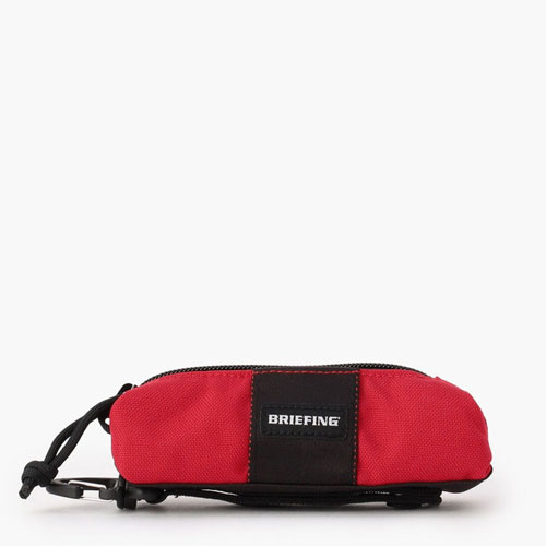 <BRIEFING> ブリーフィング BALL POUCH HOLIDAY <BRG213G39> (RED)