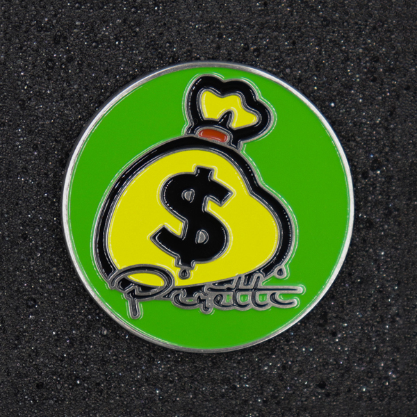 <Piretti> PR-BM0005 303SS ボールマーカー Putt is Money