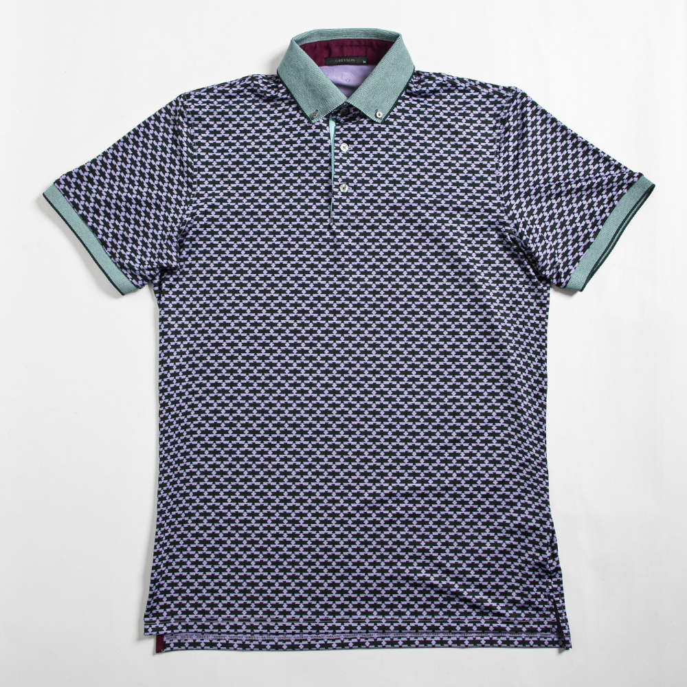 <GREYSON> THINDERBIRD POLO  -Ｌ-（WINDFLOWER）