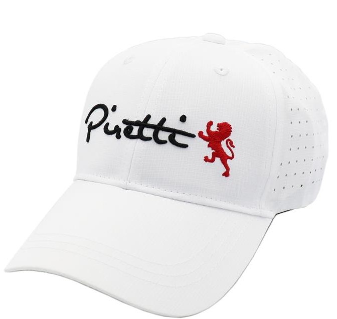 <Piretti> ピレッティ PR-CP0004 ゴルフ メッシュ キャップ　アジャスタブル/日本正規品（White）