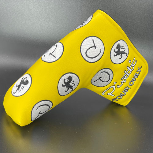 <Piretti> パターカバー Tour Only Putter Cover Seuss (Yellow)