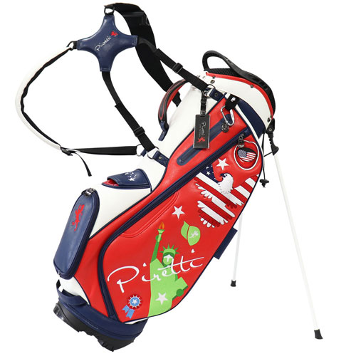 <Piretti> Stand Bag PR-SB0004 (Tricolour)