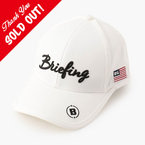 <BRIEFING> ブリーフィング WOMENS BASIC CAP <BRG221W56> (White)