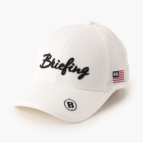 <BRIEFING> ブリーフィング WOMENS BASIC CAP <BRG223W58> (White)