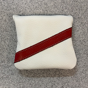 <iliac Golf> Full Mallet Magnet Putter Cover Royal (White + Red)